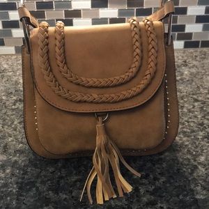 Tassel cross body bag